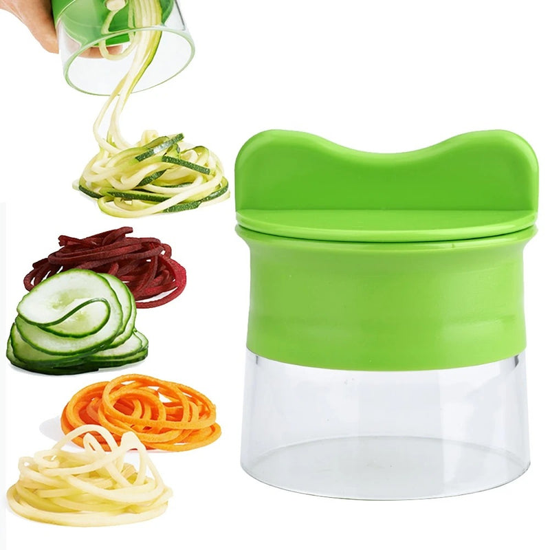 Spiral Rotating Cucumber And Carrot Shredder