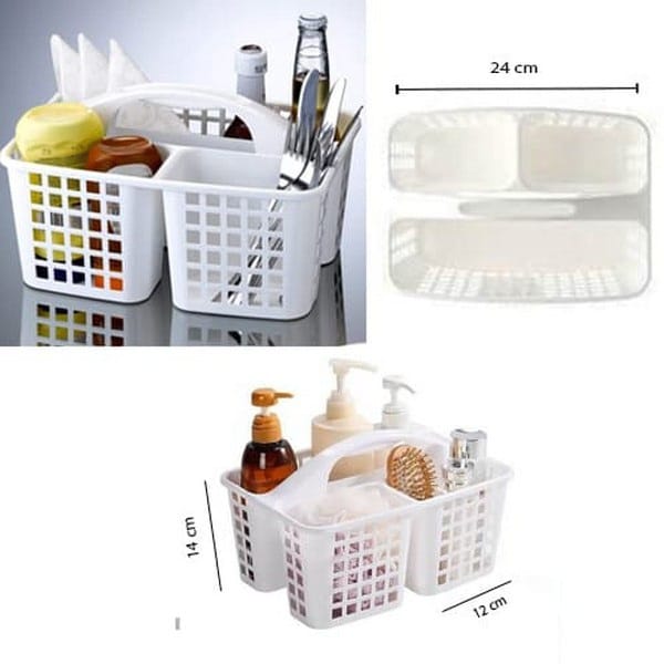 3 Section Food Basket
