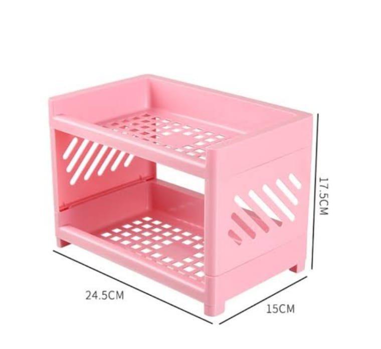 Multipurpose 2 layer plastic  Rack