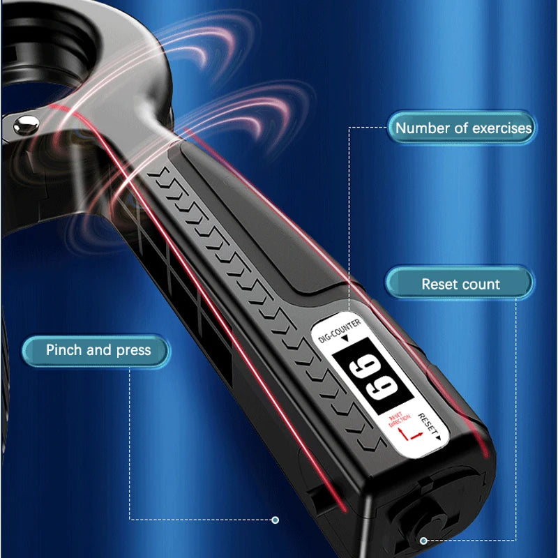 Hand Grip Gripper 5 To 60kg Adjustable Heavy Duty