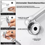 1080° Rotating Tap Spray Head Tap Extension for Kitchen Bathroom Tap Attachment