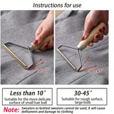 Lint Remover & Fuzz Shaver for Sweater Woven Coat, Carpet, Pet Hair