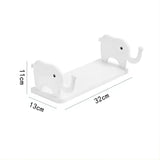 Cute Elephant Wall Storage Shelve