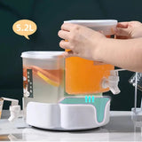 3 Tanks Cold Beverage Dispenser 5.2L