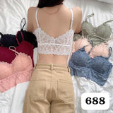 WOMENS LACE FLORAL BRALETTE BRALET.  BRA/PANTY SET.