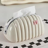 Shell Tissue Box With Tissues Papper 😍