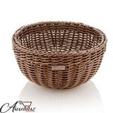 2 pc ZibaSazan Round Fruit Woven Basket