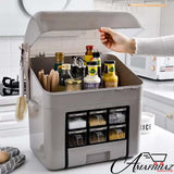 Spice Jar Storage Box