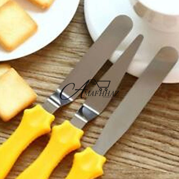3 pcs Cake Decoration Tool – Cake Cream Spreading Tool