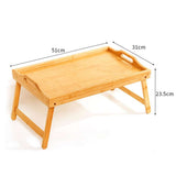 Bamboo Breakfast Bed Tray Table