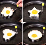 Egg Molds Stainless Steel 4 pcs Set for Kitchen