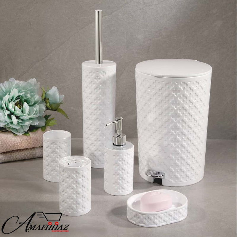 Bathroom Accessories 6 in 1 Set Limon Toilet
