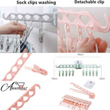 Folding Clothes Socks Hanger