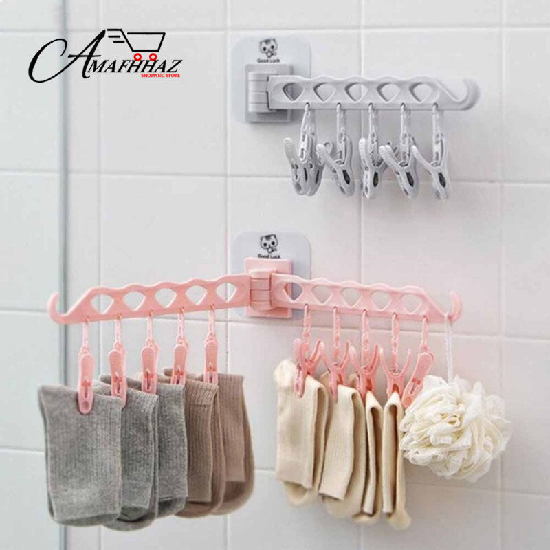 Folding Clothes Socks Hanger