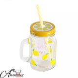 Juice And Water Glass Jar