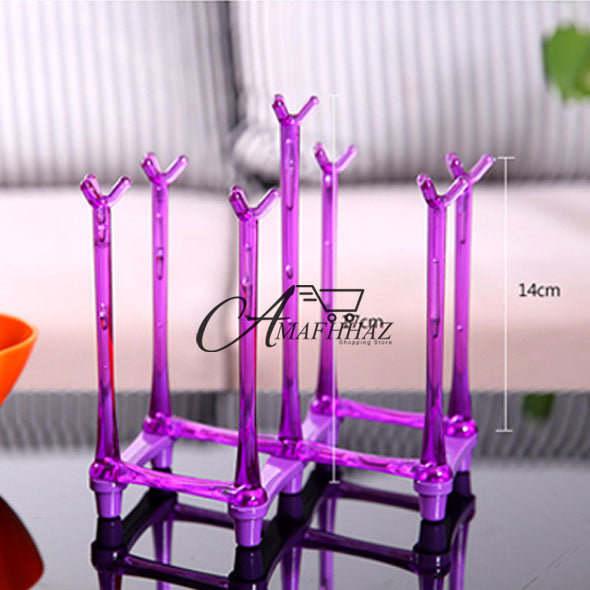 Folding Glass Stand