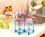 Folding Glass Stand