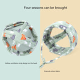 Baby toddler anti-collision cap Adjustable child safety soft helmet Head protection artifact