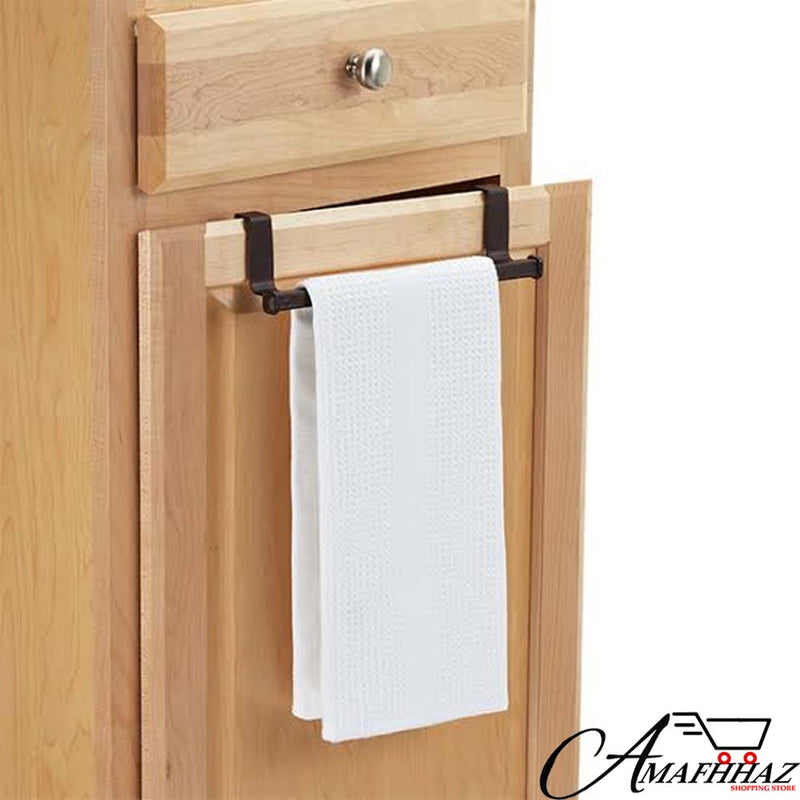 Kitchen Over Cabinet Towel Holder