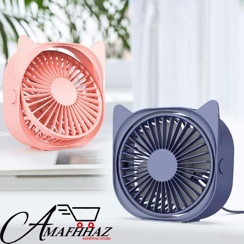 Mini Portable USB Chargeable Desktop Fan