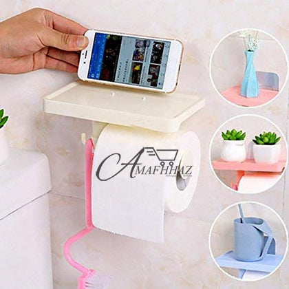 Multipurpose Tissue Roll Holder Self Adhesive
