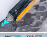 Floor Scrub Brush 2 In 1 Cleaning Brush Long Handle Detachable Wiper Magic Broom Brush Scraper Tile Kitchen Cleaning Tool