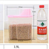 Small Grain Jar With Major Cup
