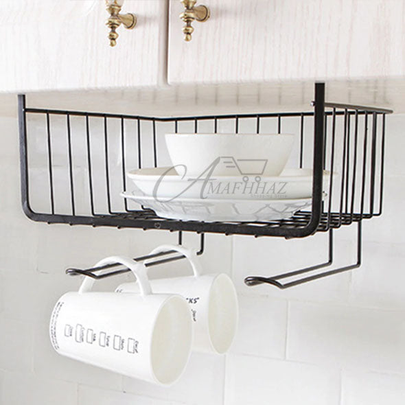 Under Shelf Storage Cabinet Basket
