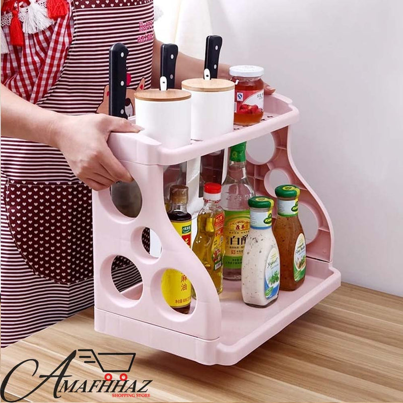 2 Tiers Kitchen Organizer Rack