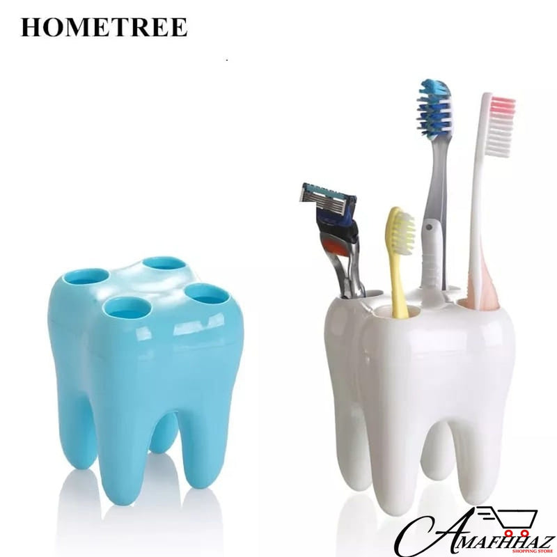 Teeth Style Toothbrush Rack