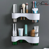 Bathroom drain rack