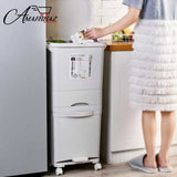 3 Layer Storage Trash Bin