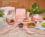 8 person Picnic Set 60 Pieces