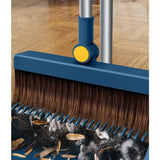 Broom and Dustpan Set for Home, 180 Degree Rotating Broom Set Indoor