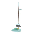 Broom and Dustpan Set for Home, 180 Degree Rotating Broom Set Indoor