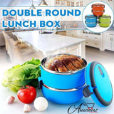 2 Layer Portable Lunch Box