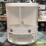 360 Large Food Cereal Dispenser 6 Grid Revolving Base