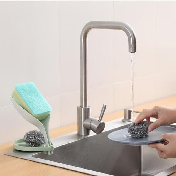 Leaf Shape Soap and Sponge holder