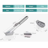 Dish Wand Brush with Handheld Liquid Dispenser