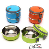 2 Layer Portable Lunch Box